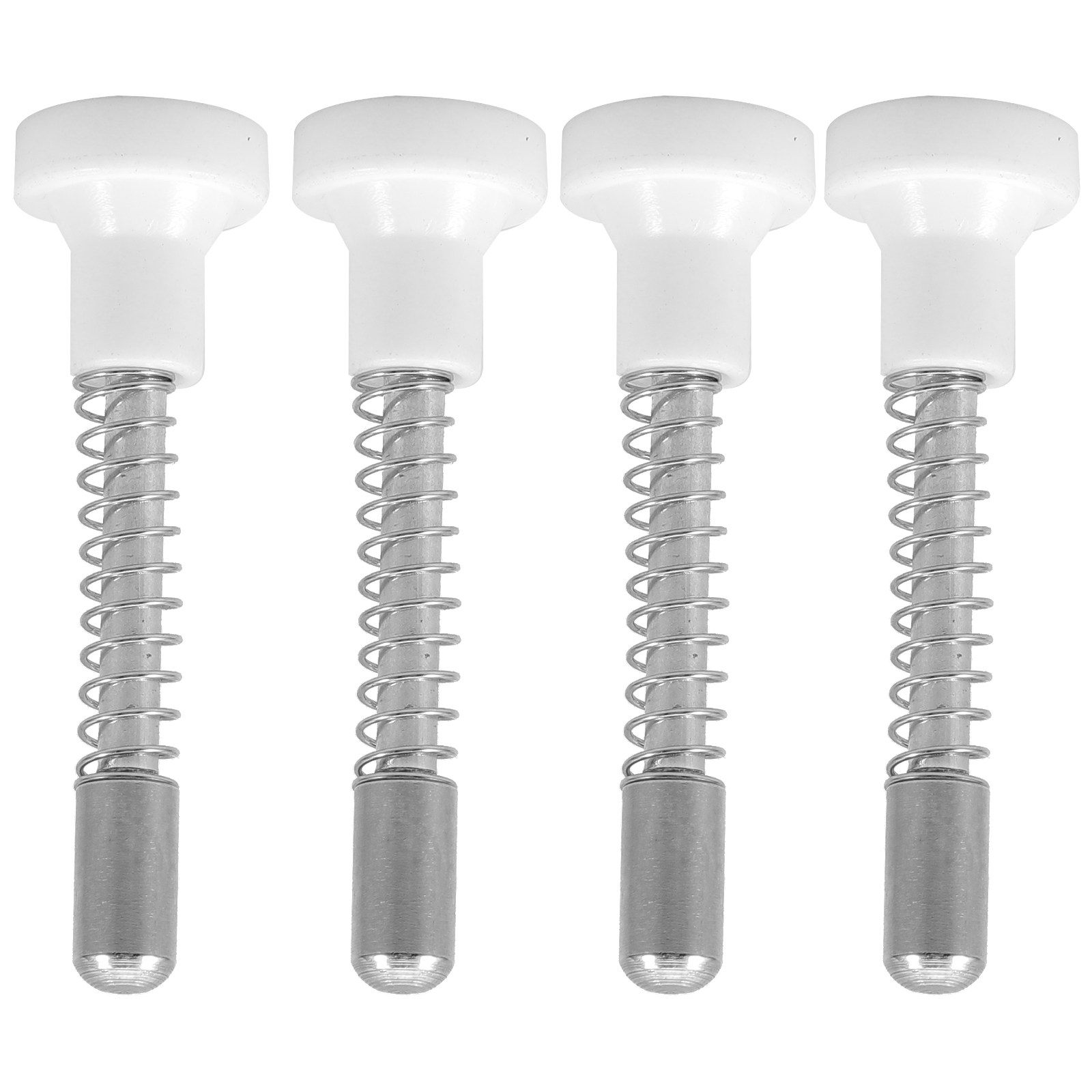 Furniture And Hardware - ベビーベッド用スプリングラッチプランジャー4個セット、ベビーベッド固定金具用スプリング式金属製家具金具ツール