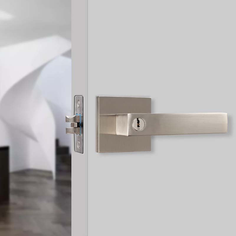 Furniture Grade Hardware - 高級亜鉛合金製ハンドルロック 三連ボールドアロック 寝室・浴室用家具金具アクセサリー