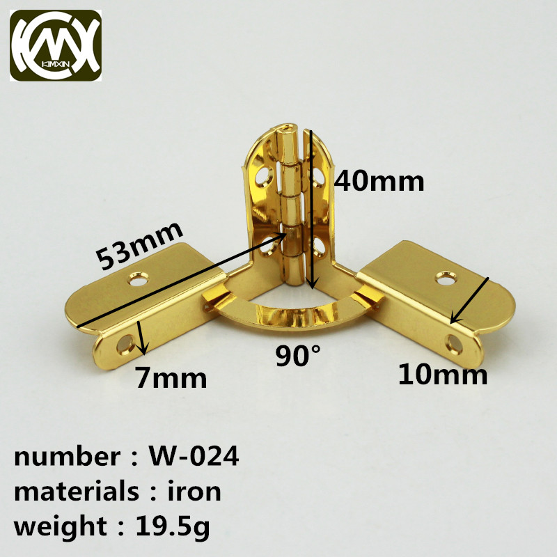 Furniture Grade Hardware - 10個入り 40mm*53mm キムシン販売 高級家具木製ボックス金具 鉄製大型ヒンジ 木製ボックスヒンジ