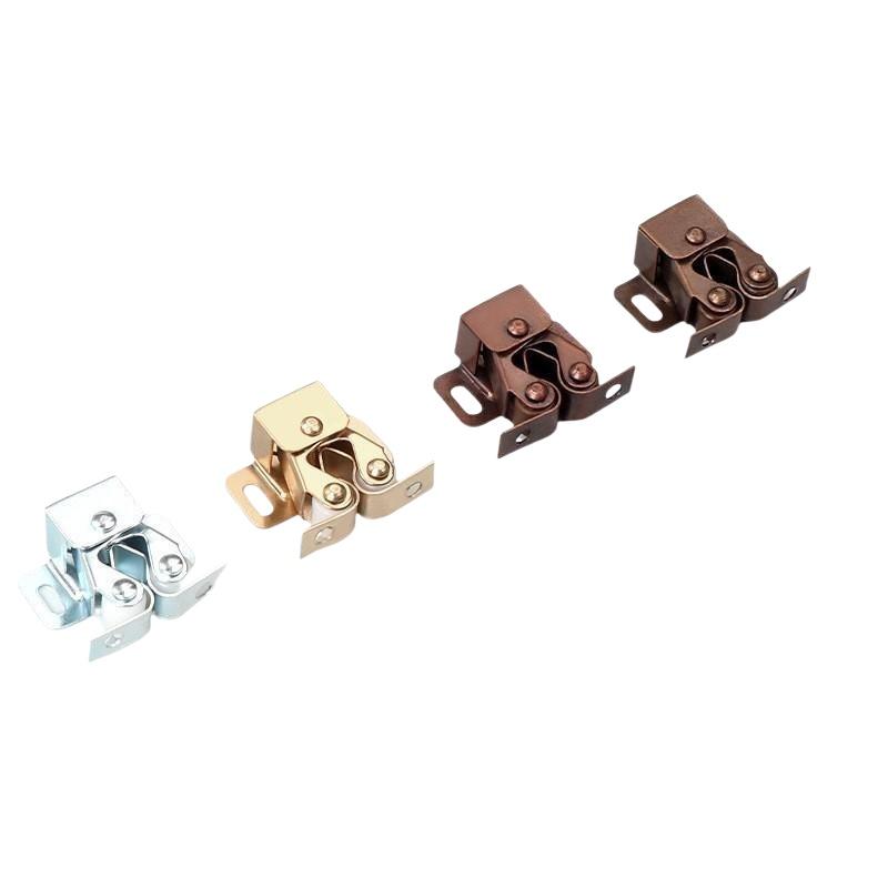 Furniture Hardware Paint - 10個入りキャビネットドアローラーキャッチラッチ防錆クロージャーラッチ金具、ワードローブ、食器棚、本棚、家具の取り付け用