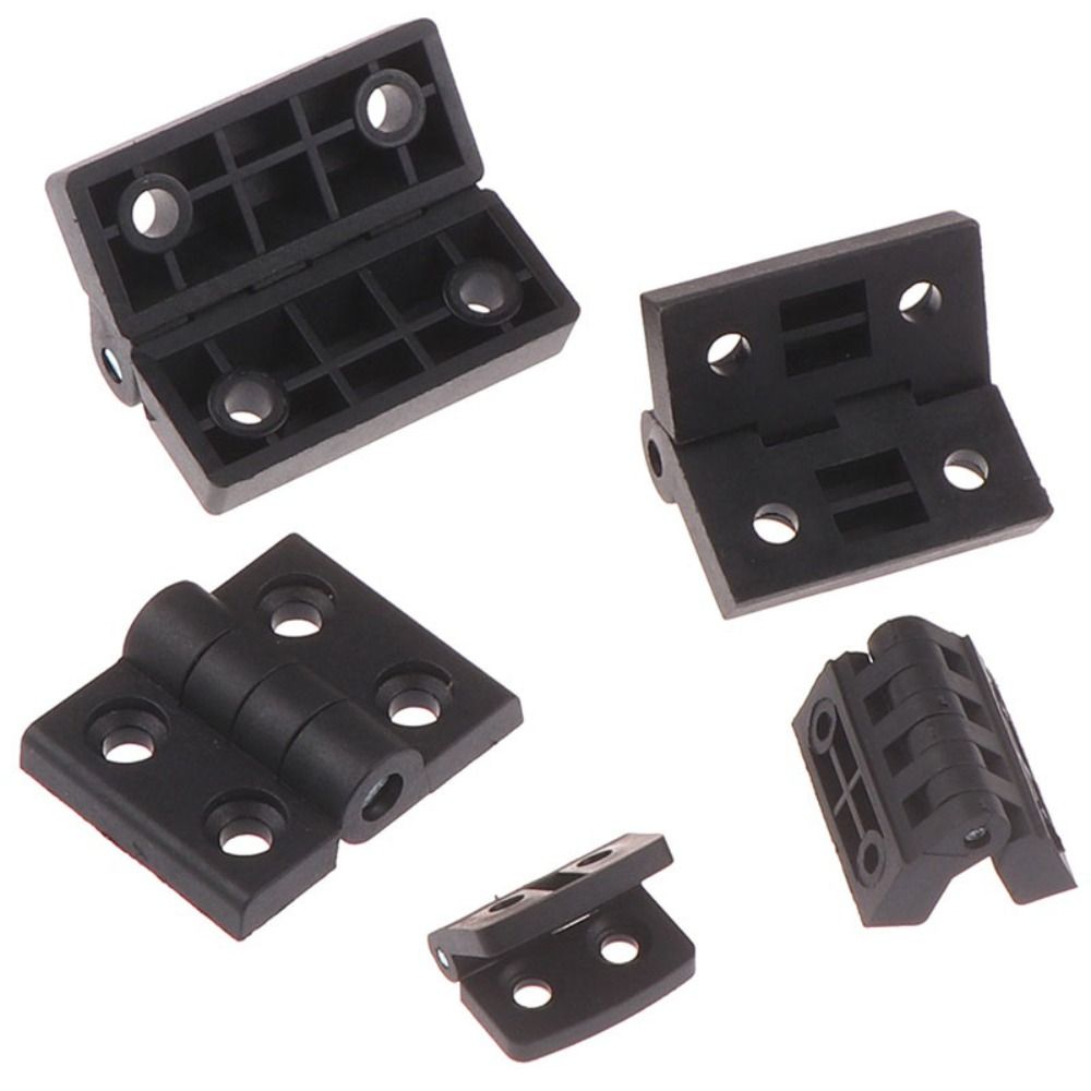Furniture Hardware Black - プロフェッショナル ABS プラスチックプラスチックドアヒンジ黒耐久性のある小型ヒンジハードウェア耐摩耗性ドアベアリング家具用