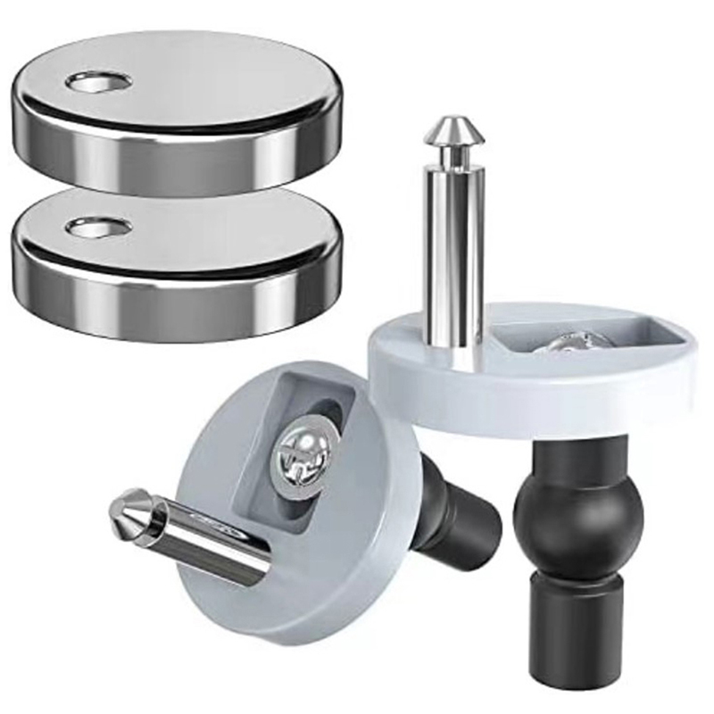 Furniture Hardware Screws - 2 個の便座ヒンジトップフィックスヒンジパック取り付け交換用リリースクイックネジトイレ浴室家具アクセサリー用