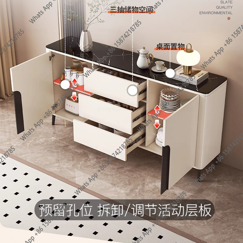 Z. A. Furniture - Z ストレージ モダンなリビングルームのキャビネット 北欧 省スペース 高級感溢れるディスプレイキャビネット