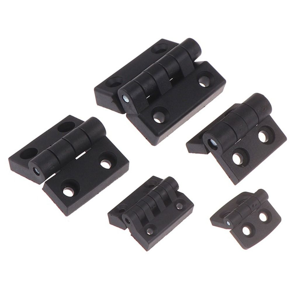 Furniture Hardware Black - ABS樹脂製家具用小型ヒンジ、ミニプラスチック製黒色ドア用ヒンジ、キャビネット、引き出し、ジュエリーボックス用