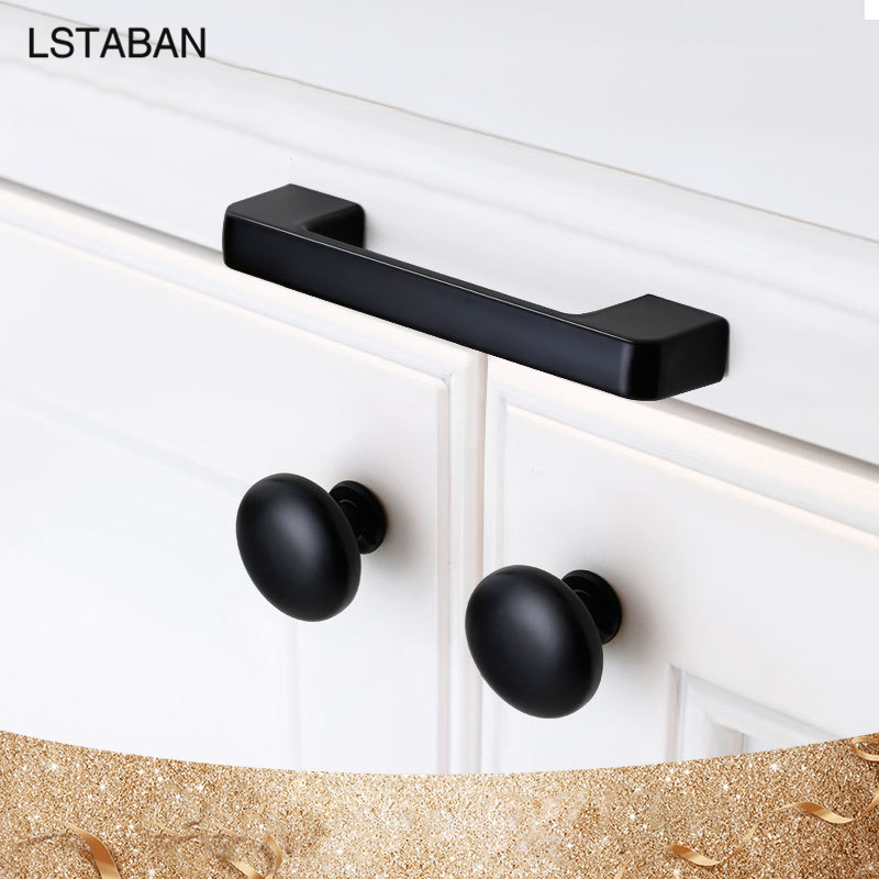 ソリッドモダンシンプル家具ハードウェアアクセサリー引き出しキ - Furniture Hardware Black のレビューと価格