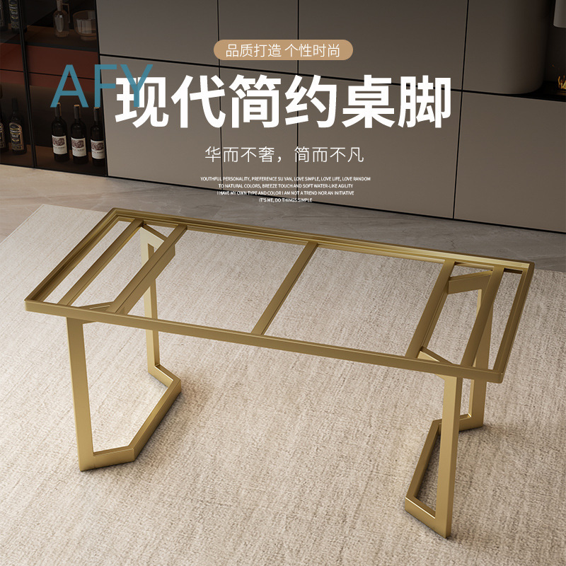 象嵌タイルテーブル脚ブラケット、岩板ラック用、塗装済み金属ベ - Furniture Hardware Paint のレビューと価格