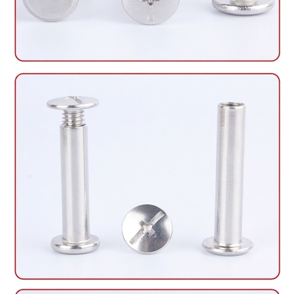 グレード304ステンレス鋼製クロススロットバインディングスク - Furniture Grade Hardware のレビューと価格
