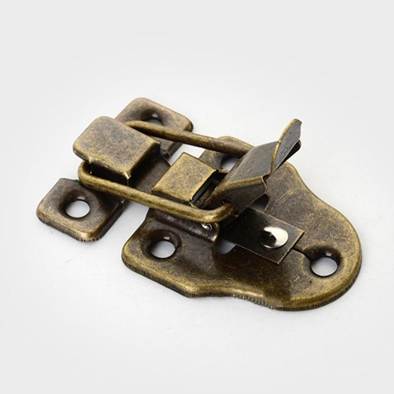 アンティークジュエリーボックスロックラッチ木箱装飾バックルロ - Furniture For Hardware Shop のレビューと価格