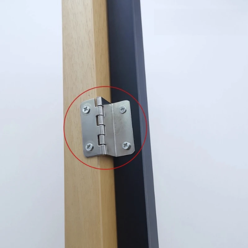 4 個の金属製シルバーキャビネットヒンジ 3 つの同等の折り - Furniture And Hardware のレビューと価格