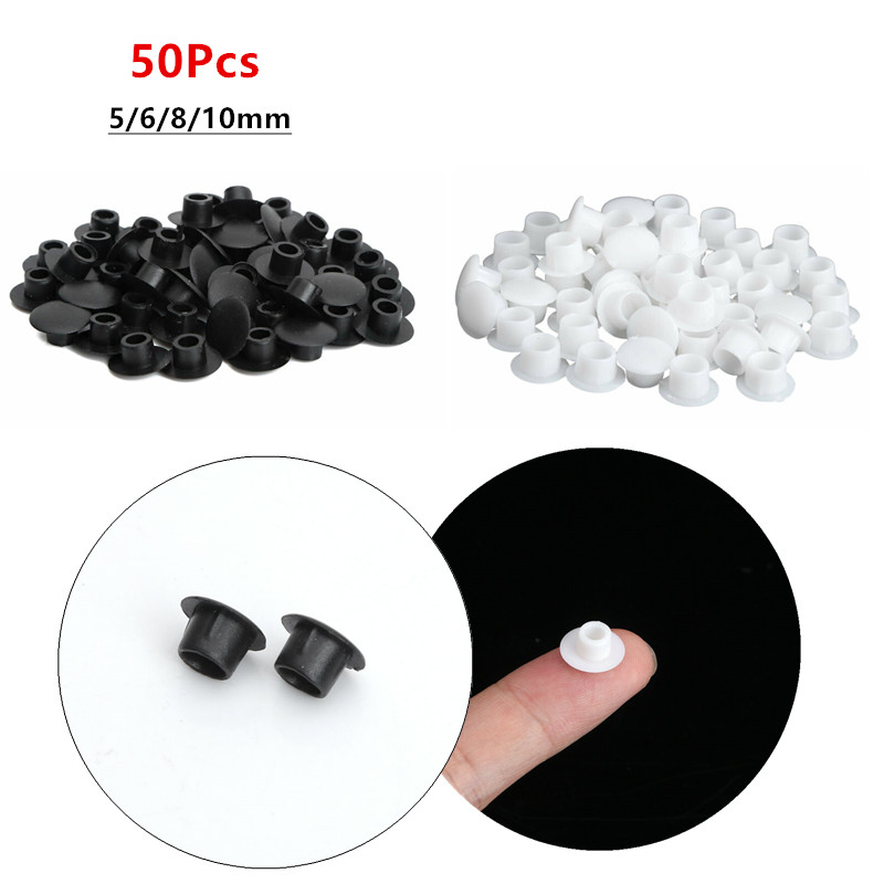 50 個家具穴カバー保護ネジキャップ 5/6/8/10 ミリ - Furniture Hardware Screws のレビューと価格