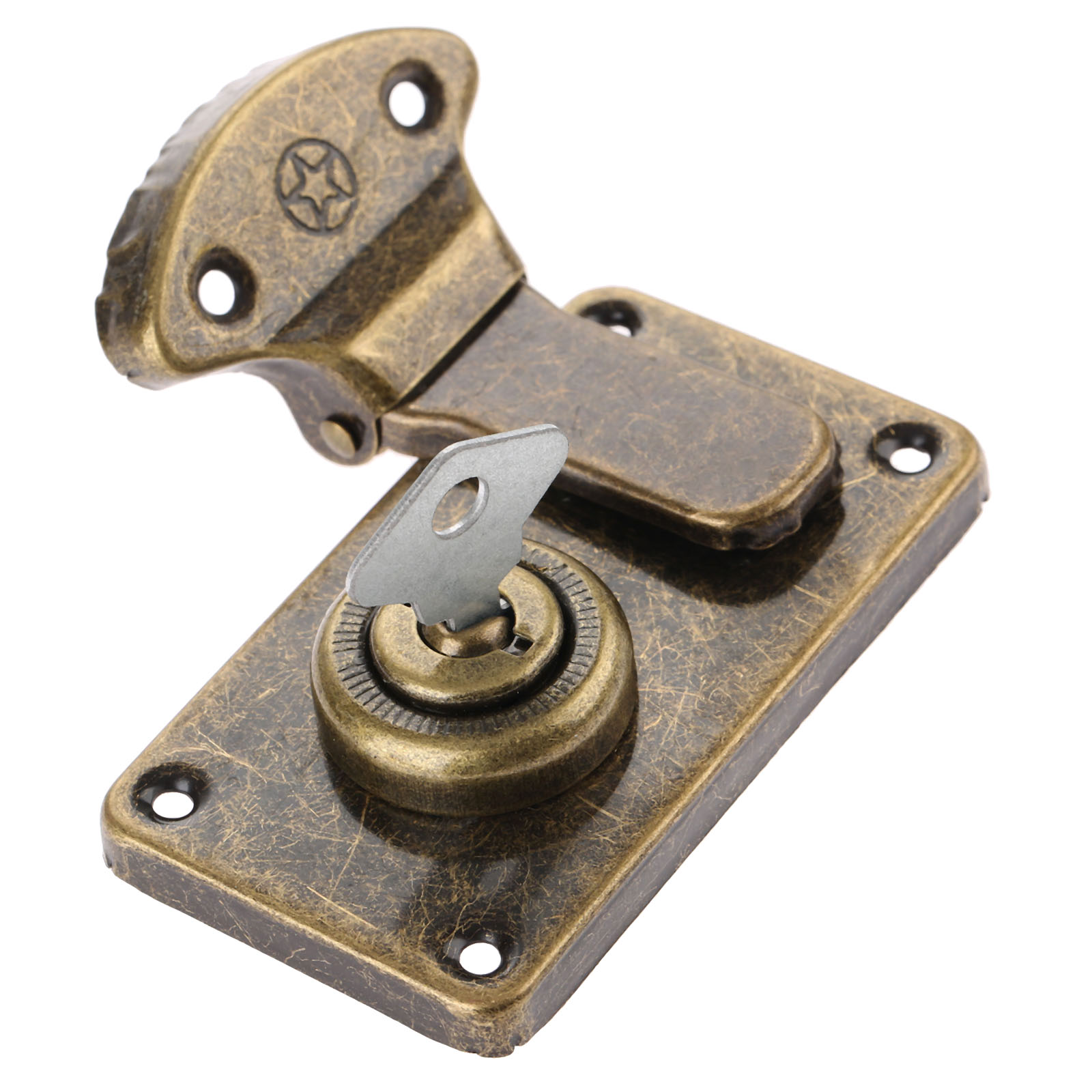 ヴィンテージ家具ハードウェアアンティークボックスラッチ装飾掛 - Furniture Hardware Screws のレビューと価格