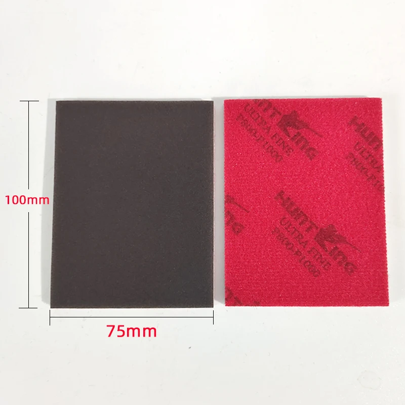 赤いサンドペーパー車の砂パテ 75 × 100 正方形ドライ - Furniture Hardware Paint のレビューと価格