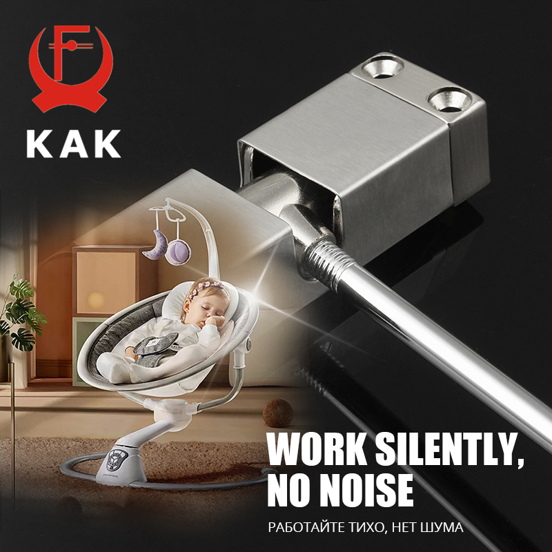 Kak-自動ドアクローザー,ステンレス鋼,調整可能な速度,最 - Furniture Hardware Black のレビューと価格