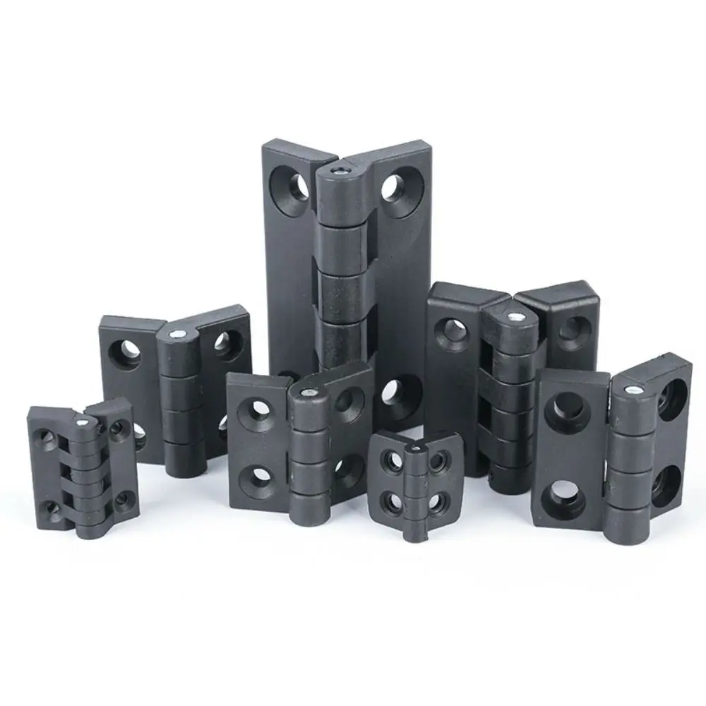 プロ仕様の黒色ABS樹脂製ドアヒンジ、耐久性と耐摩耗性に優れ - Furniture Hardware Black のレビューと価格
