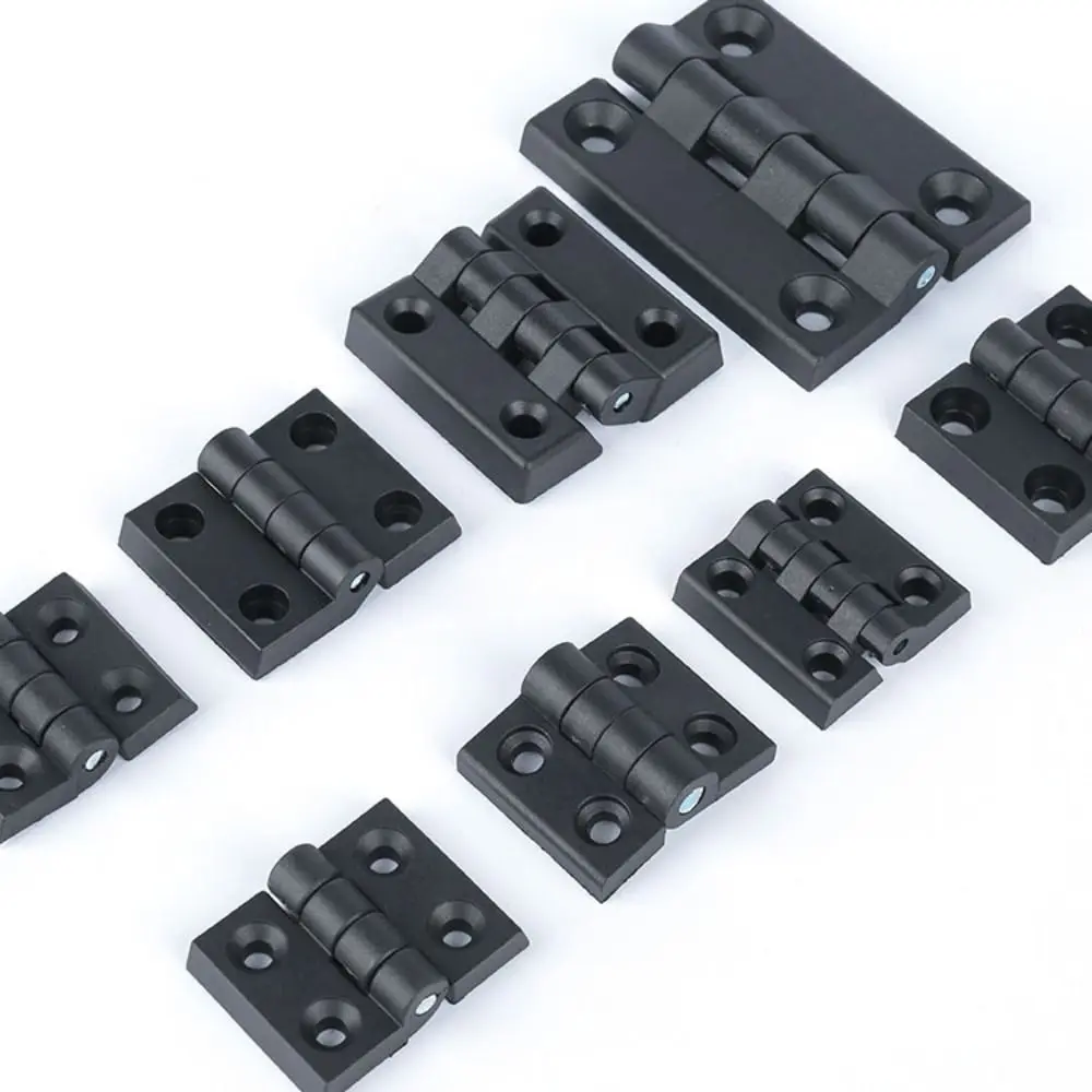プロ仕様の黒色ABS樹脂製ドアヒンジ、耐久性と耐摩耗性に優れ - Furniture Hardware Black のレビューと価格