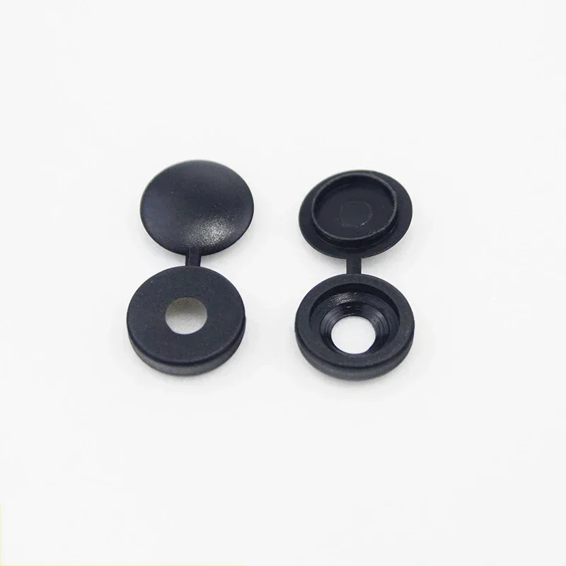 10/500 個ネジ装飾キャッププラスチック保護カバーブラッ - Furniture Hardware Screws のレビューと価格