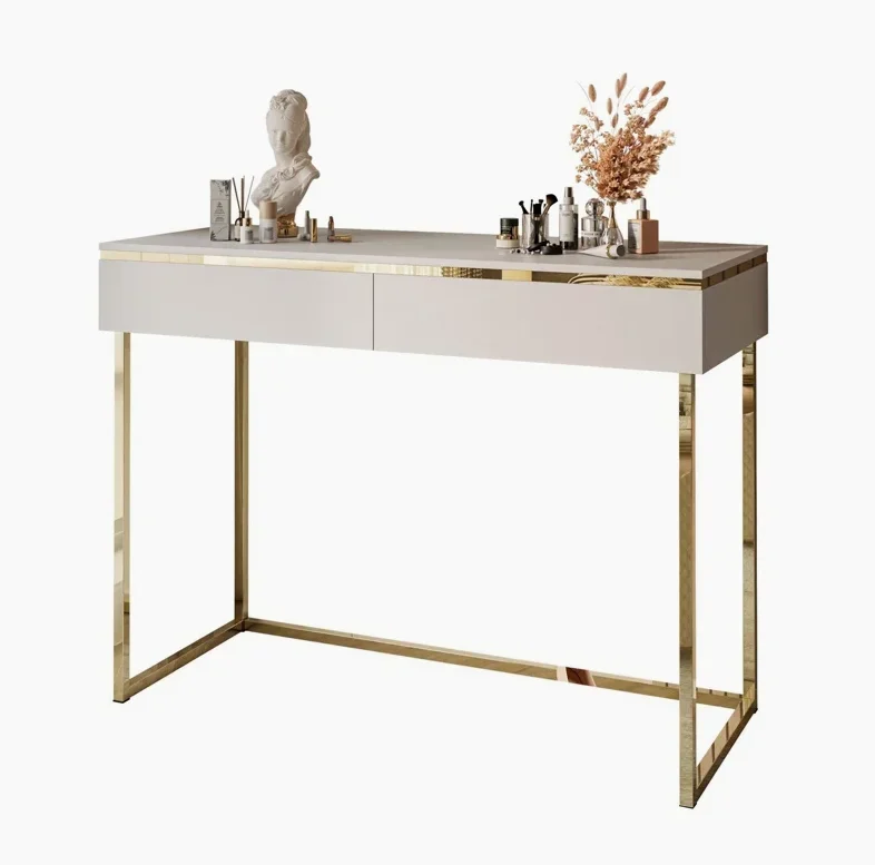 寝室用家具 ステンレス ゴールドスタイル 光沢のある化粧台  - Z. A. Furniture のレビューと価格