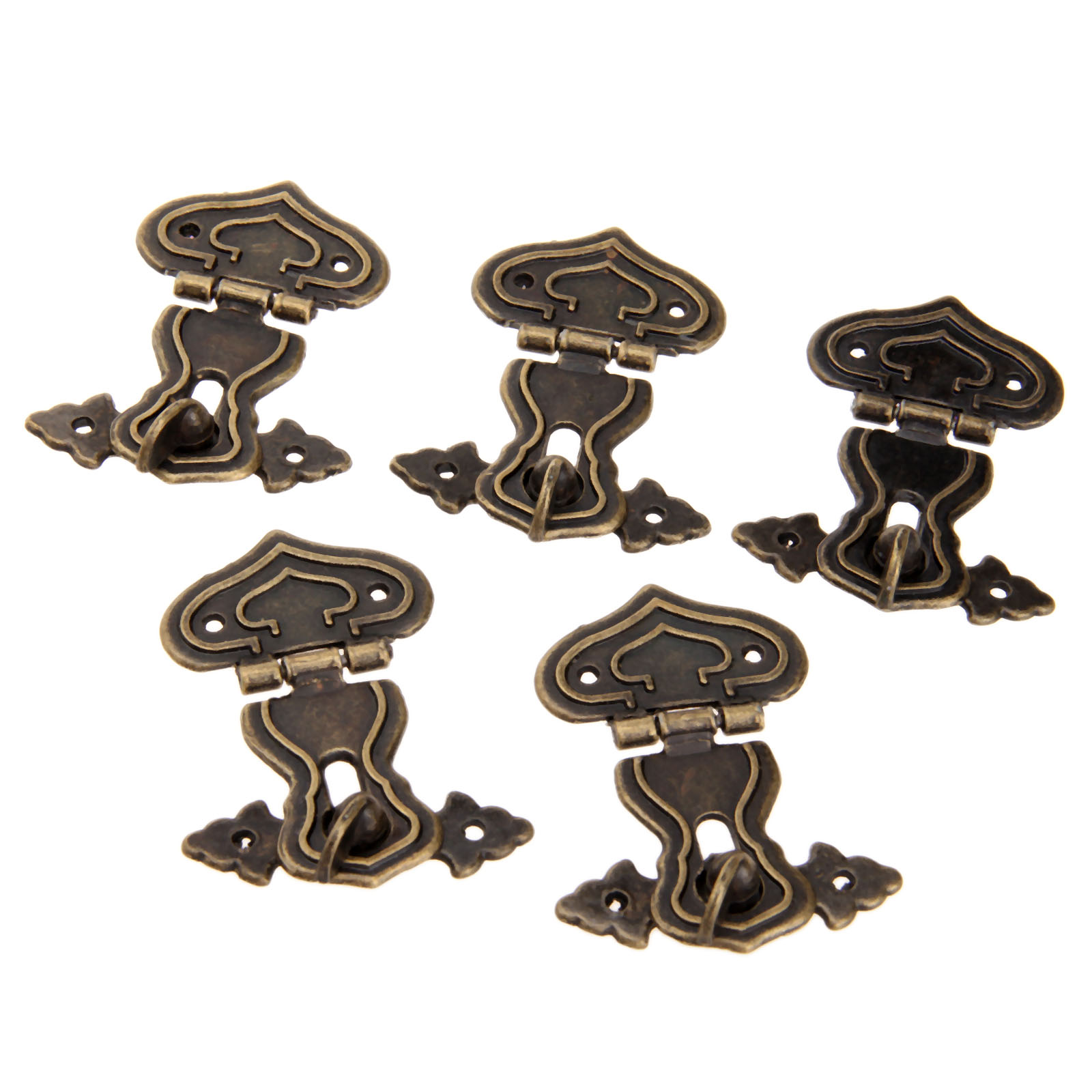 アンティーク金属装飾フック,63x47mm,5個,階段,木製 - Furniture Hardware Screws のレビューと価格
