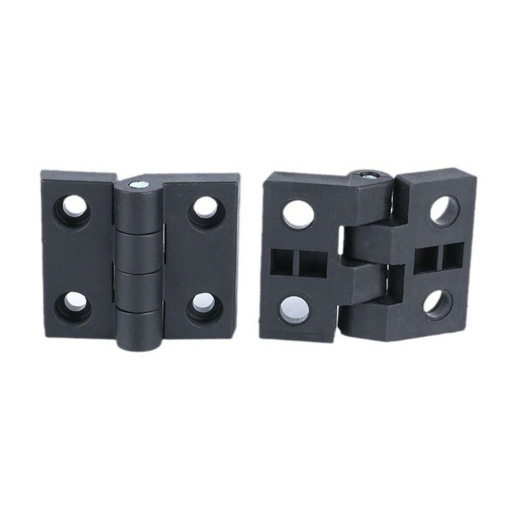 ABS樹脂製家具用小型ヒンジ、ミニプラスチック製黒色ドア用ヒ - Furniture Hardware Black のレビューと価格