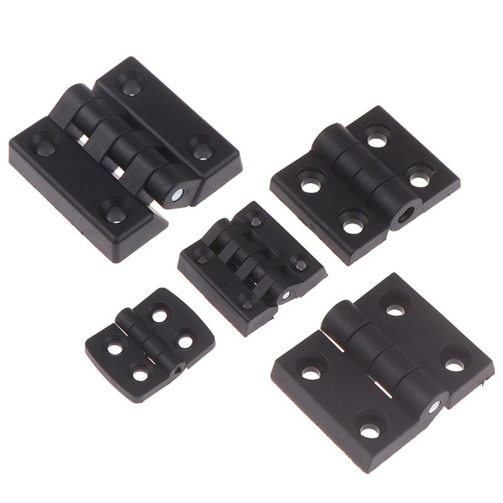 ABS樹脂製家具用小型ヒンジ、ミニプラスチック製黒色ドア用ヒ - Furniture Hardware Black のレビューと価格