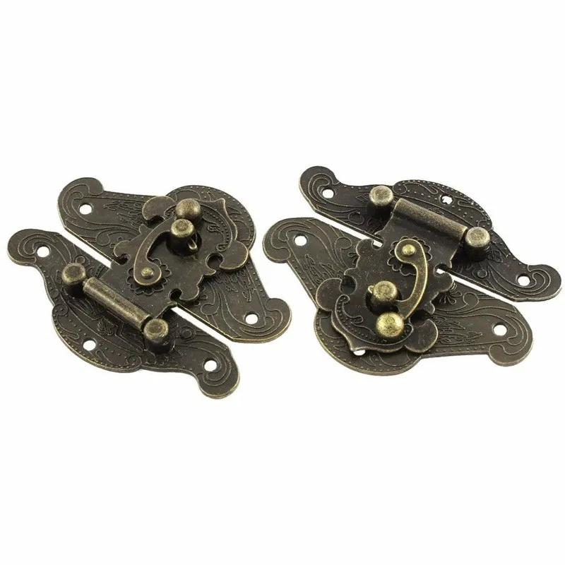 5-20個のヴィンテージメタルハスプラッチクラスプ、ネジ付き - Furniture Hardware Screws のレビューと価格