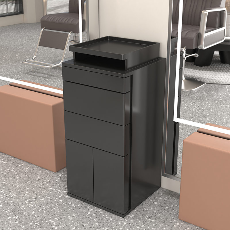 シンプルデザインのサロン用トロリー、理容室専用サロン収納キャ - Furniture For Hardware Shop のレビューと価格
